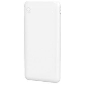 Qware Powerbank USB C USB A 10.000 mAh Geschikt voor Apple Iphone Samsung 3x Volledig Vol – Wit 02
