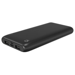 Qware Powerbank USB C USB A 10.000 mAh Geschikt voor Apple Iphone Samsung 3x Volledig Vol – Zwart 02