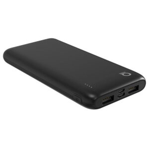 Qware Powerbank USB C USB A 10.000 mAh Geschikt voor Apple Iphone Samsung 3x Volledig Vol – Zwart 05