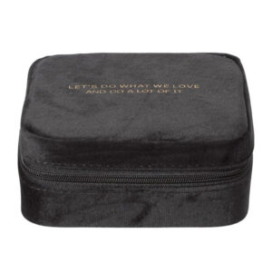 Sieradendoos met rits 12.5x12.5x5cm 01