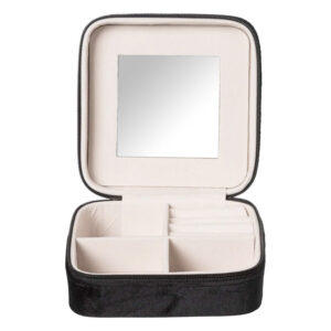Sieradendoos met rits 12.5x12.5x5cm 02