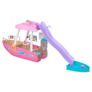 Barbie Droomboot Speelset met barbie meubels en glijbaan 09