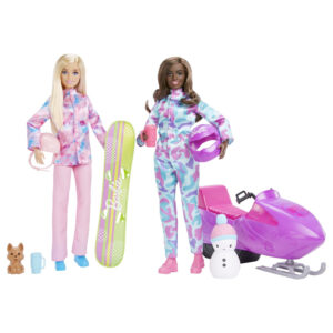 Barbie Wintersport Met ski outfit Pop 01