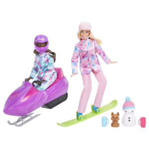 Barbie Wintersport Met ski outfit Pop 02