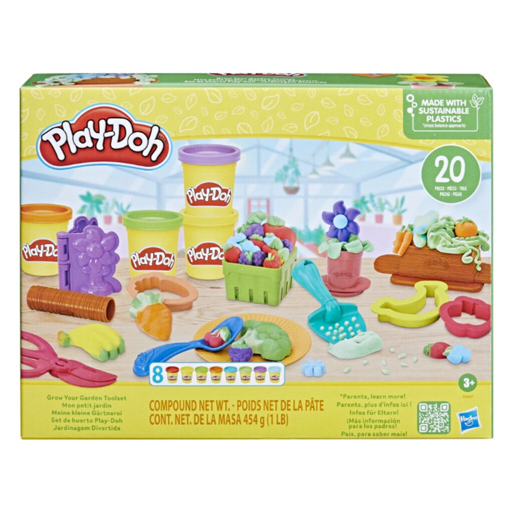 Hasbro Play Doh Kweek je tuin gereedschapset speelset 01