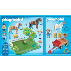 Jubileum Compact Set Ponyweide met hooiwagen 05