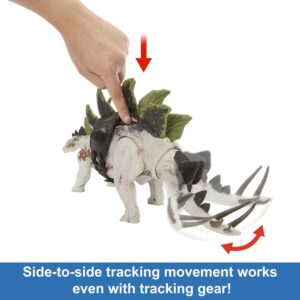 Jurassic World Dominion Dino Trackers Gigantische Tracker Stegosaurus Dinosaurus Speelgoed 05