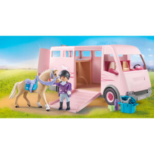 PLAYMOBIL Country Paardentransportwagen 71237 04