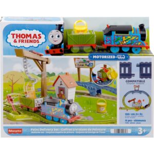 THOMAS AND FRIENDS TOPSY TURVY PAINT DELIVERY SET 03