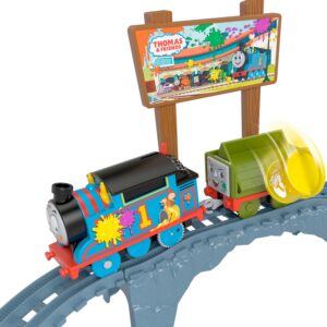 THOMAS AND FRIENDS TOPSY TURVY PAINT DELIVERY SET 07