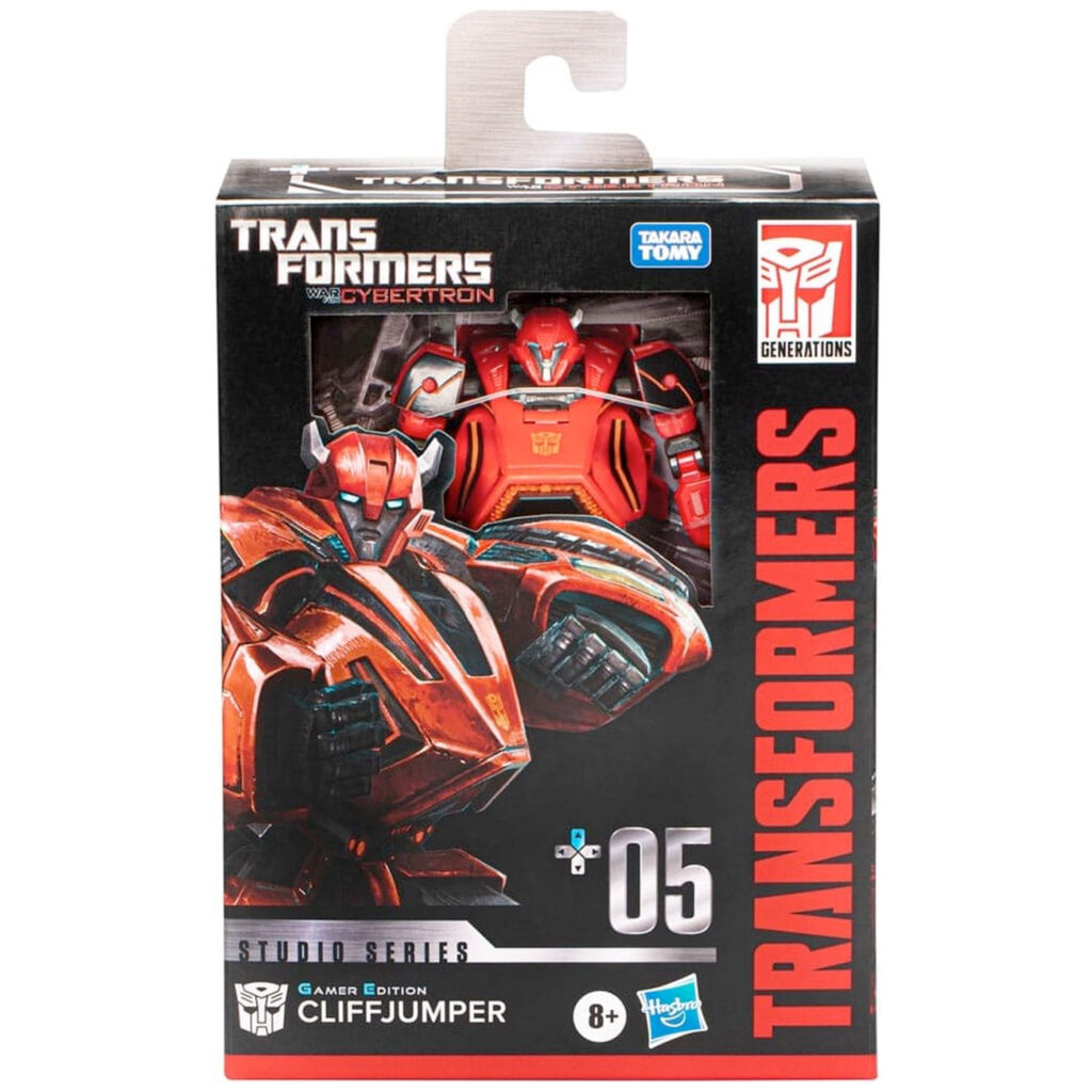 Transformers Studio Series Deluxe Class Action Figure Gamer Edition 05 Cliffjumper 11 cm 05