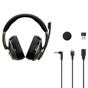 EPOS H3 Pro Hybrid Gaming Headset Racing Green (PC PS5 PS4 Xbox Switch Mac) 07