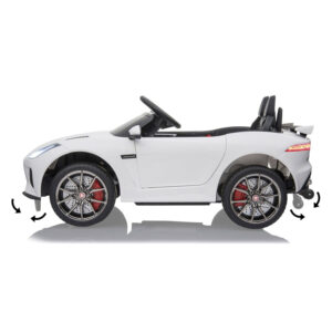 Jamara Ride on Jaguar F type Svr Accuvoertuig Unisex Wit 07