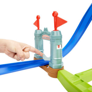 Hot Wheels Mario Kart Slam Stroomkring Racebaan met Super Mario Bros Figuur 07