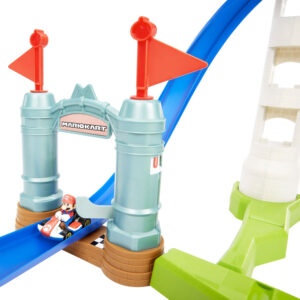 Hot Wheels Mario Kart Slam Stroomkring Racebaan met Super Mario Bros Figuur 08