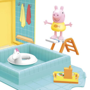 Peppa Pig Peppa's Zwembad Plezier Speelfiguur 06