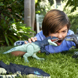 jurassic world dominion dino trackers wild brullende eocarcharia dinosaurus speelgoed 09