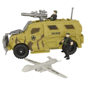 Combat Force Leger Speelgoed Army Soldaatjes – Militair Speelgoed – Drone Truck Leger – Vrachtwagen Soldaat – Vrachtwagen Speelset – Kinderen 01