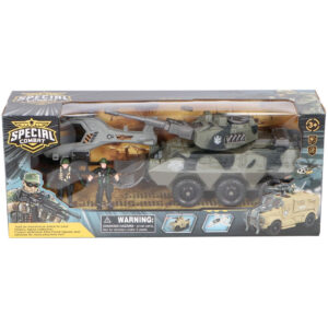 Special Combat Force Leger Speelgoed Army Soldaatjes – Militair Speelgoed – Heli Helikopter Auto Leger Wagen Soldaat – Vliegen – Luchtmacht Helikopter Speelset – Kinderen 05