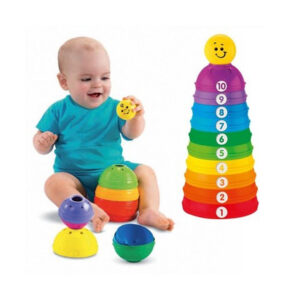Fisher Price Stapel en Rol bekertjes 10