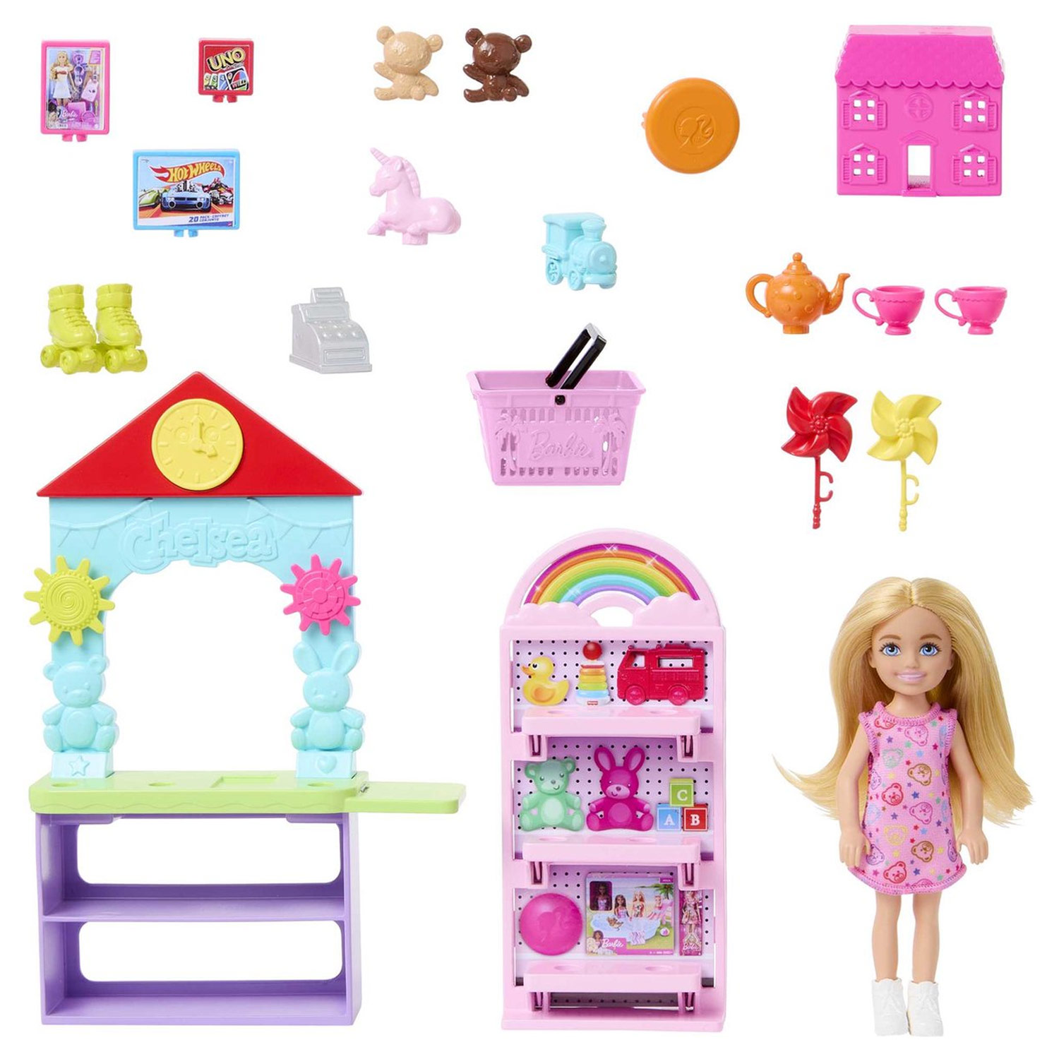 Barbie Chelsea Beroepenpop Speelgoedwinkel Speelset 05