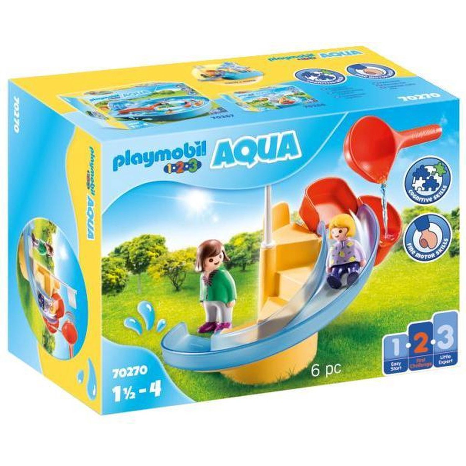 Playmobil 1 2 3 Aqua 70270 glijbaan 01