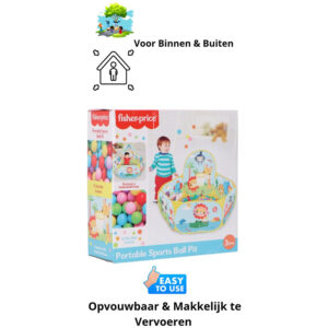 Fisher Price Ballenbak 25 ballen groot 04