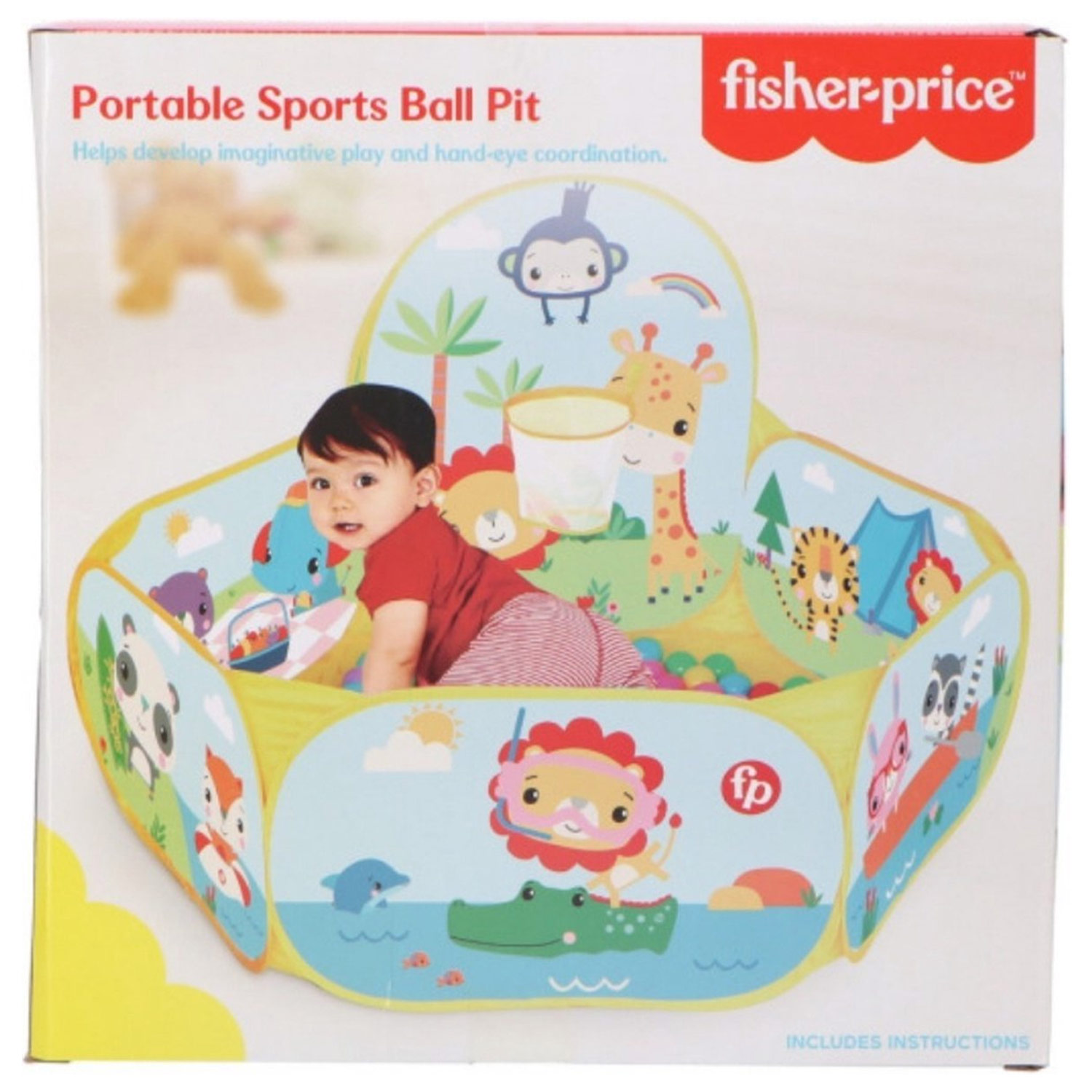 Fisher Price Ballenbak 25 ballen groot 07